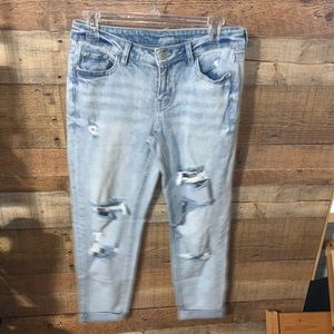 NY & Company Soho Weekender Blue Jeans 0 NWT